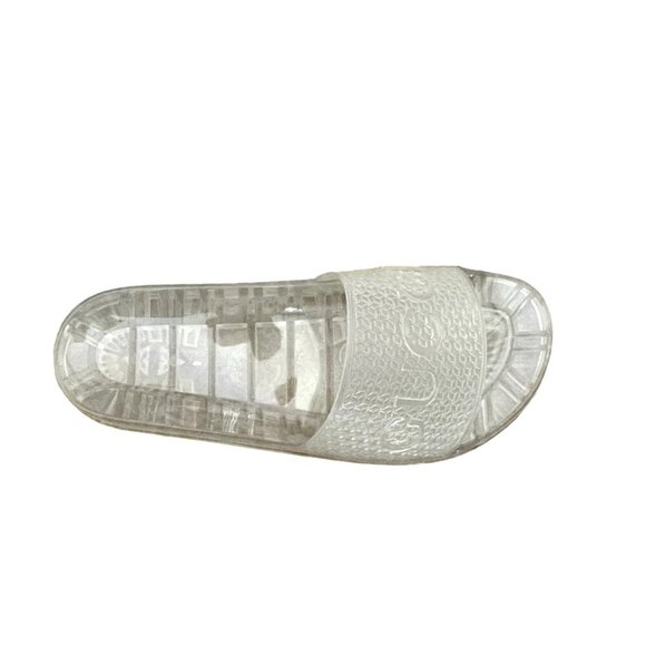 Gucci x Adidas 721229 Logo Transparent Slides Sandals Size UK 7 & 9 - Picture 6 of 16